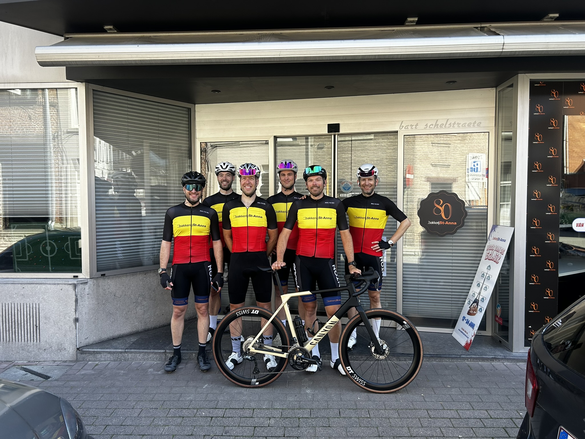 Sponsor Bakkerij Sint-Anna logistiek ondersteunen tijdens het BK in Zottegem